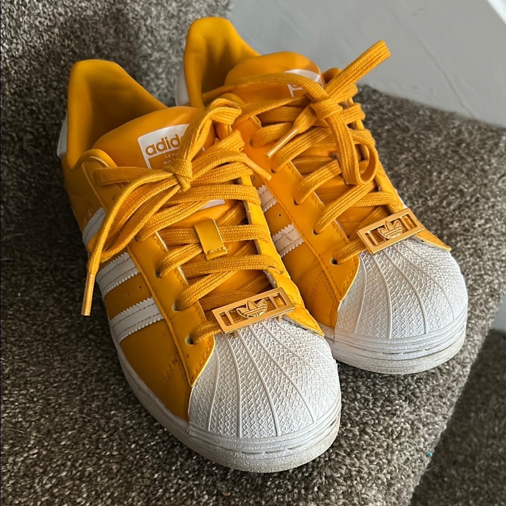 Adidas Yellow Sneakers